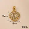 Pingente Único, Joia de Pingente de Aço Inoxidável Transfronteiriça, Colar de Coração com Microincrustação de Diamante, Acessórios Elegantes de Joalheria DIY de Luxo Leve