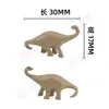 Acessórios de Modelo de Vida Selvagem de Zoológico Paisagem Miniatura Mini Animais Material DIY Cena Encolhida Ornamentos