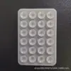 24 Cápsulas Ventosa Ventosa Dupla Face Ventosa Quadrada para Celular Adesivo Quadrado de Ventosa Suporte Quadrado de Ventosa para Computador Velcro