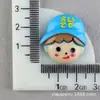 Pegamento en Crema Accesorios de Animales Materiales de Resina para Bricolaje Funda de Teléfono Barrio Sésamo Kirby Dibujo Animado Caja de Almacenamiento de Resina Pegatinas