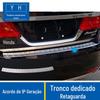 Adequado para 14 Honda Accord 9ª geração protetor traseiro barra traseira porta-malas protetor traseiro superior carro faixa decorativa brilhante