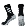 Meias de Futebol de Venda Cruzada Mais Vendidas da Tenu Amazon com Três Listras, Cano Médio, com Pontos de Borracha Antiderrapantes e Parte Inferior Acolchoada tipo Toalha, Meias Esportivas Antiderrapantes