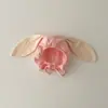 Adorable y Maravilloso Gorro para Bebé, Gorro de Algodón Puro con Orejas de Conejo para Otoño e Invierno, para Bebés de 0 a 6 Meses, Cálido y Lindo con Cintas
