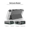 Para bolsa de almacenamiento/bolsa protectora/película templada/carcasa de cristal/accesorios de tapa de silicona para consola de juegos switch/oled