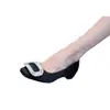Zapatos Mary Jane Cuadrados de Estilo Francés para Aumentar la Altura, Nuevo Modelo 2026, Bailarinas de Satén con Hebilla Cuadrada de Pedrería, Primavera, Corte Bajo, Boca Poco Profunda
