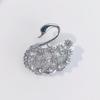 Broche Nuevo Estilo Coreano Corsage de Pedrería Aleación Galvanizada con Preservación del Color Accesorios para Ropa de Mujer Fabricante Broche Hecho a Mano Transfronterizo
