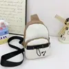 Bolsa de Peito Popular Coreana para Meninos e Meninas Moda Cor Contrastante Mini Bolsa Transversal Infantil 2025 Nova Carteira de Moedas Infantil Tendência