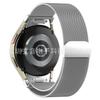 Adequado para Samsung Watch6 pulseira Milan de liberação rápida watch6Classic 43/47mm botão cinto de aço malha de metal