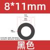 Tubo de Silicone Preto de Grande Diâmetro Mangueira Macia de Alta Temperatura para Uso Doméstico e Industrial Diâmetro Interno 12*13*15*16