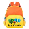 Mochila Escolar Personalizada para Niños con Patrón de Logo Bolsa de Nylon para Clases Particulares Mochila Ligera para Niños de 3 a 5 Años Guardería