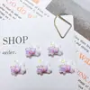 Nuevos accesorios de arte para uñas de serie de gatitos de dibujos animados lindos, pulsera versátil de cachorro tridimensional, decoraciones de resina para uñas ponibles