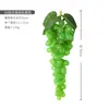 Simulación de cuerda de uva, decoración interior, planta, fruta, modelo, accesorios, simulación de plástico PVC con uva escarchada