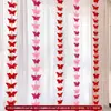 Decoración de la sala de bodas: Dormitorio de la Novia, Decoración de Cortinas para Sala de Estar, Casa Nueva del Novio, Tira Larga de Boda con Palabras Felices, Set de Boda