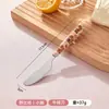 Juego de cubiertos de acero inoxidable 304 de tres piezas en caja de color, cuchara portátil, tenedor lindo para estudiantes de primaria, se puede combinar DIY, en stock
