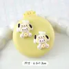Peine Suave de Cojín de Aire de Dibujos Animados Lindo Peine Plegable para el Cabello con Espejo Todo en Uno Mini Portátil para Niñas Peine de Bolsa de Aire Peine Masajeador
