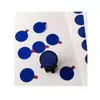 Película Protectora de PE Antiarañazos Lente Película Protectora Azul Película Instalada de Fábrica Redonda Transparente con Asa Roja Película Antihuellas