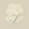 Bufanda de Lana Australiana para Mujer Nueva Versátil Estilo Coreano Atmósfera Pareja Cálida Bufanda Cruzada Calentador de Cuello Protección contra el Frío para Mujer