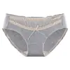Calcinha Feminina Sexy de Algodão Puro com Renda, Estilo Japonês Doce e Delicado, Nova para Primavera e Verão, Confortável