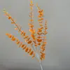 Flores artificiales de estilo nórdico, hojas de eucalipto, flores falsas, flores secas, hojas de dinero, decoraciones florales para mesa de comedor de sala de estar en casa