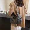 Bolso Maillard Vintage de Gran Capacidad para Mujer 2024 Nuevo Bolso Tote de Moda Bolso de Mano Texturizado de Nicho