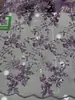 Parches de Encaje con Bordado de Lentejuelas y Perlas Tridimensionales Decoración para el Pecho Frontal de Vestidos de Noche y Disfraces de Danza Escénica Accesorios