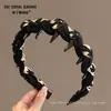Diadema de Alta Gama para Mujer, Estilo Celebridad de Internet, Nuevo Modelo 2025, Diadema Superior para Cranéo Alto para Lavarse la Cara, Pinza para el Cabello, Accesorio para el Cabello de Otoño e Invierno