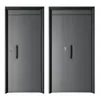 Puerta de entrada inteligente de seguridad para el hogar de alta gama al por mayor ahora puerta antirrobo para el hogar de grado a puerta simple en stock