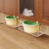 Colgador de Zapatos para la Parte Inferior de la Cama del Dormitorio Estudiante Estante de Almacenamiento de Zapatos para la Parte Inferior de la Cama Gancho Colgante Artefacto Estante de Zapatos para la Litera Inferior del Dormitorio