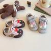 Tenis estilo coreano para niñas 2025 Primavera y Otoño Nuevos Zapatos para niños Suela suave Zapatos de tablero Zapatos casuales de suela suave para bebé