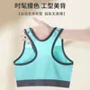 Sutiã Esportivo de Comércio Exterior Transfronteiriço para Mulheres, à Prova de Impacto, Push-Up, para Fitness Yoga, com Costas Bonitas, Sem Costura, Respirável, Estilo Europeu e Americano