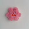 Chaveiro de acessórios de boneca coelho filhote versão Q fofa pingente de bolsa presente de pelúcia infantil atacado