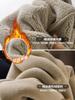 Calças Esportivas Forradas com Lã para Meninos Estilo Europeu Direito Roupas de Inverno Outono e Inverno Roupas Infantis Calças de Moletom Grossas de Lã Infantil para Bebês Inverno