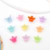 Horquilla pequeña con forma de estrella de Internet, estilo coreano, con forma de conejo, margarita, ciruelo y flores, para niñas y mujeres.