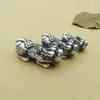 Atacado de fábrica prata S999 acessórios de joias DIY cinco bênçãos na porta pulseira corajosa nuvem traseira homens e mulheres contas da sorte