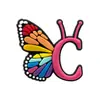 Accesorios para Zapatos Rosas con Letras y Números de Venta Caliente Transfronterizos, Bolsos Bogg, Hebillas Decorativas Desmontables para Zapatos DIY