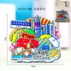 Ímãs de Geladeira de Metal de Shenzhen, Atrações Turísticas da Cidade, Lembrancinhas Culturais e Criativas da Moda, Ímãs de Geladeira da Cidade Atacado