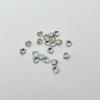 Boutique de joyería para uñas K9 cristal natural 6MM forma de corazón de durazno taladro de vidrio puntiagudo taladro con forma chapado taladro para uñas