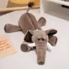 Estuche de Peluche de Animales de Dibujos Animados, Linda Bolsa de Almacenamiento de Papelería para Estudiantes, Gran Capacidad, Adorable Estuche con Forma de Muñeco