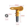 Boquilla Recta de Fábrica Accesorios para Pistola Pulverizadora Airless de Alta Presión Daquan Pistola Pulverizadora Boquilla de Pulverización Asiento de Boquilla para Pintura Tipo Pico de Pato Pulverizar