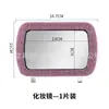 Espejo de Maquillaje Universal para Parasol de Coche, Espejo de Maquillaje para Coche de Alta Definición con Clip, Espejo de Tocador para Interior de Coche Transfronterizo