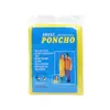 Capa de chuva descartável para atacado, tudo-em-um, à prova de chuva, portátil, tamanho adulto, poncho de chuva estendido e espessado para viagem