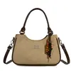 Bolso de Axila Chic de Nicho para Mujer Otoño 2026 Nuevo Bolso de Hombro de Alto Valor Bolso Cruzado de Moda con Estampado de Leopardo