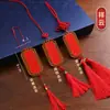 Decoraciones Colgantes de Bendición Roja para el Año Nuevo, Papel Rojo con el Carácter '', Pareados de Papel Rojo, Pareados del Festival de Primavera, Papel en Blanco para Caligrafía Escrita a Mano