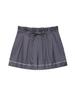 Novo Conjunto de Verão 2025 Estilo Europeu e Americano: Camisa de Popeline com Acabamento + Shorts Largos com Acabamento