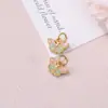 Colgante de Calabaza Antigua Dorada con Goteo de Aceite para la Paz y la Felicidad, Exquisito Pulsera Antigua Dorada de Paz y Felicidad Accesorios de Joyería