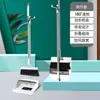 Set de escoba para uso doméstico, Combinación de escoba y recogedor de plástico, Escoba de plástico y acero inoxidable, Rasqueta limpiadora, Venta al por mayor