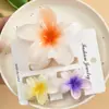Set de Frangipani de Venta Caliente Transfronterizo, Pasador de Flor, Accesorios para el Cabello con Pinza de Tiburón de Moda para Mujer, Venta al por Mayor