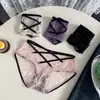 Atractivas Bragas Nuevas de Encaje de Tamaño Grande para Mujer con Encaje Hueco Cruzado, Cintura Alta y Alta Elasticidad