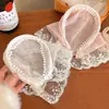 Conjunto de tiara de renda branca e lenço, lenço triangular estilo francês para cabelo, chapéu de lenço quadrado, adorno de cabeça de praia estilo pastoral para mulheres