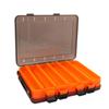Caja de cebo portátil de madera para camarones Luya, con 10 rejillas y 14 rejillas, con doble cara dividida y cerradura de cinco colores, accesorios para equipo de pesca